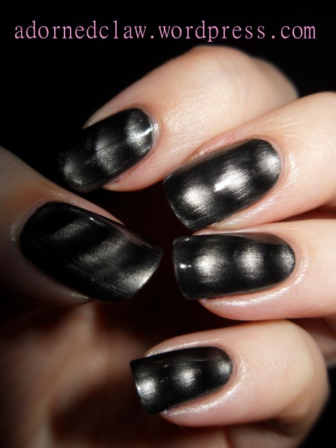 steel of the night color club magnetic nail polish