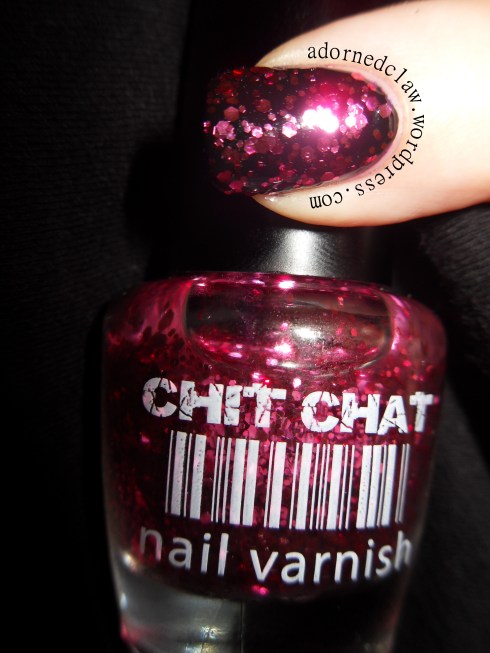 Chit Chat Pink Glitter