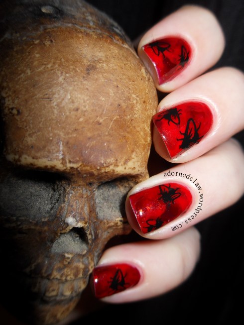 Halloween Blood And Flies