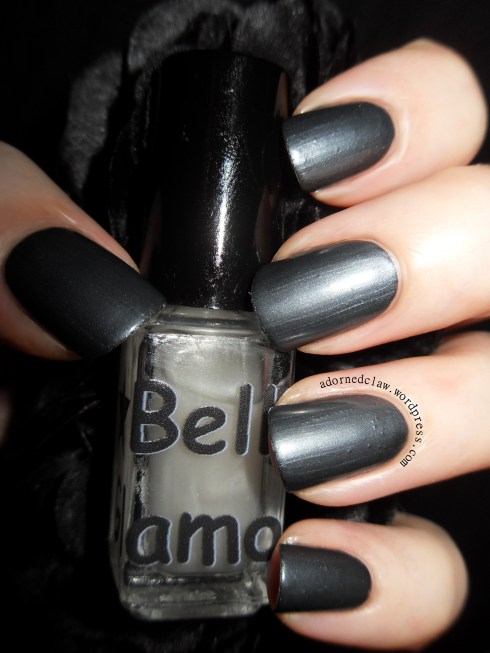 Belle Glamour Matte Topcoat Over Midnight