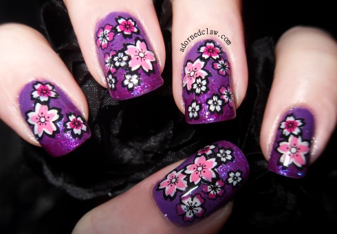 Pink and Purple Cherry Blossom