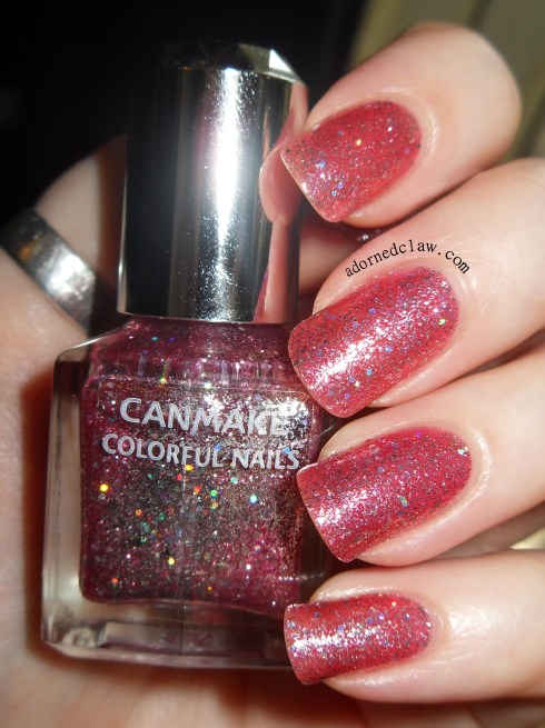 Canmake Nail Color Pink Glitter