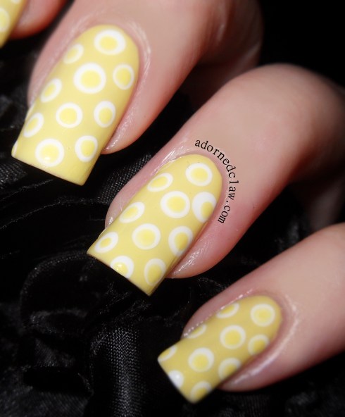 Got Polish Challenge Yellow Nail Art