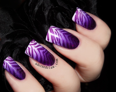 Purple Zebra Gradient
