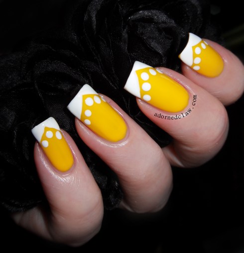 Maybelline Electric Yellow and China Glaze White On White