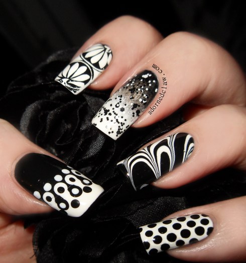 Black and White skittle