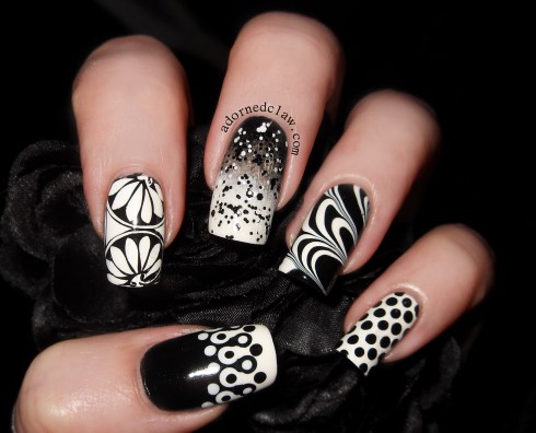 Black and White skittle