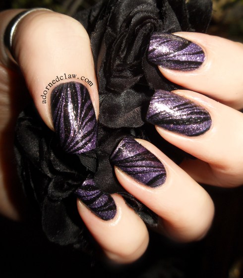 purple water marble