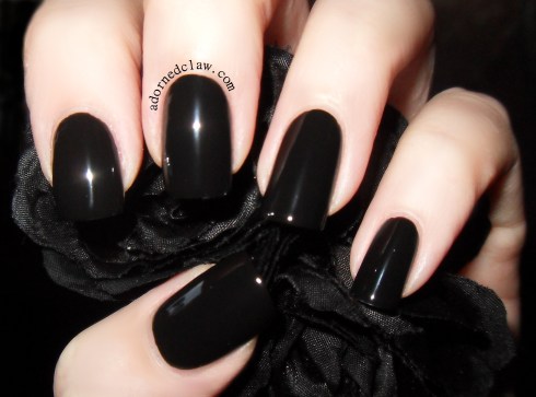 Chanel Black Satin 219