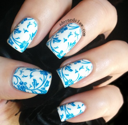 GOT Polish Challenge Over a White Base