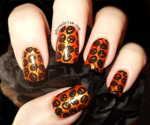 Orange Glitter Pumpkins