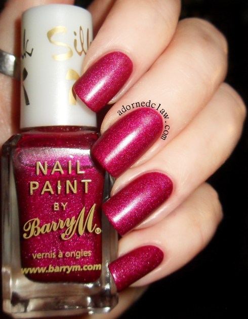 Barry M Silk Poppy