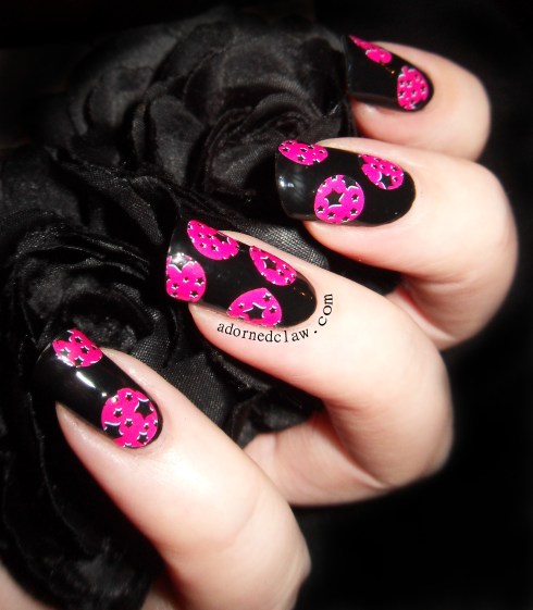 OMG Nailstrips pink stars