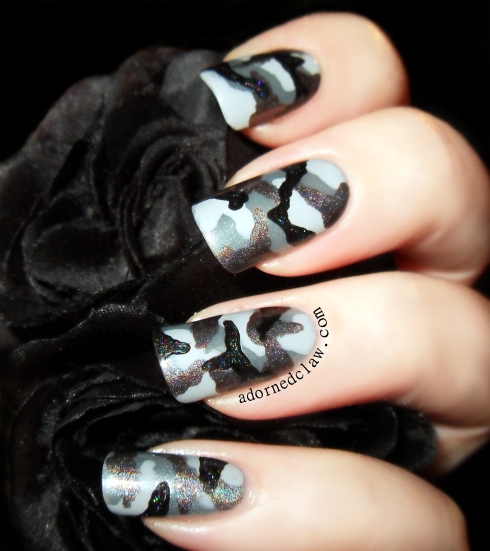 Camouflage Nails