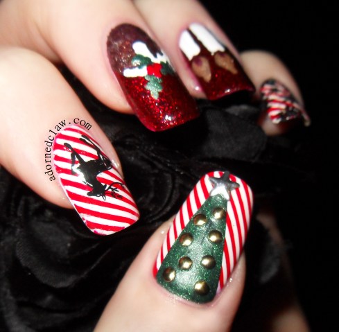 christmas nails
