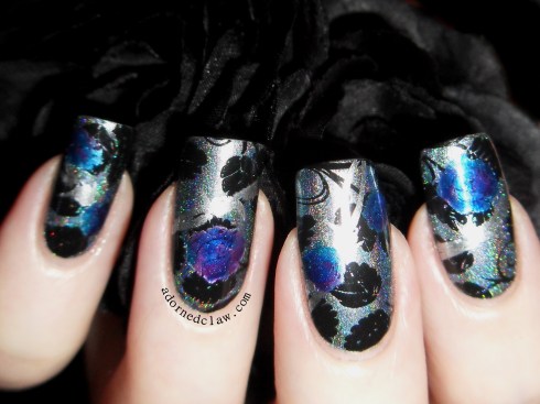 Holographic nail polish makes me so happy!