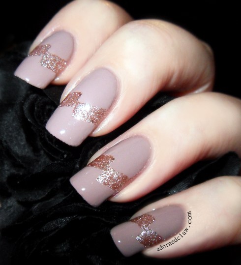 Deborah Lippmann Modern Love, Rimmel Space Dust Aurora and Tip Guides from Born Pretty Store