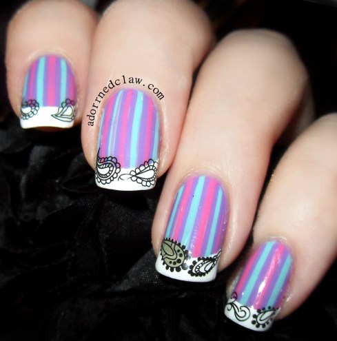 Pink Purple And Teal