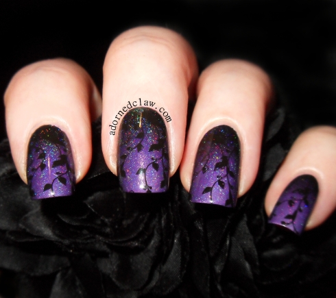 Purple and Black Gradient With BN05