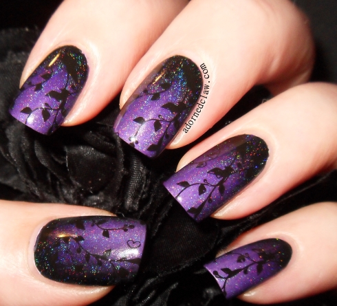 Purple and Black Gradient With BN05