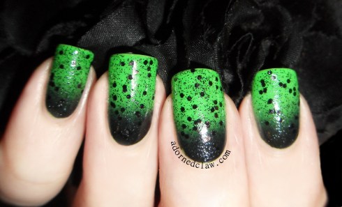 halloween green gradient