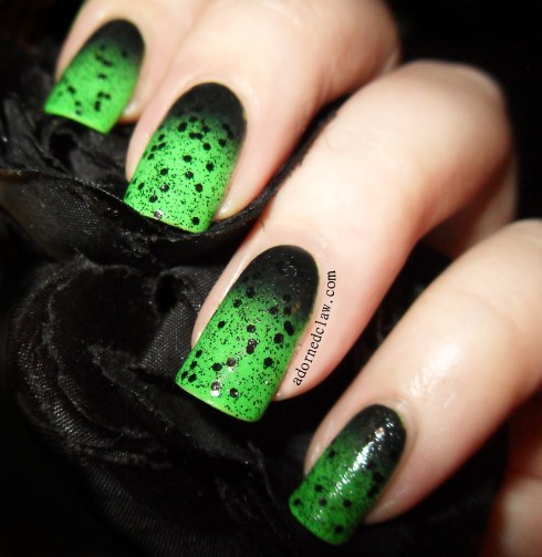 halloween green gradient