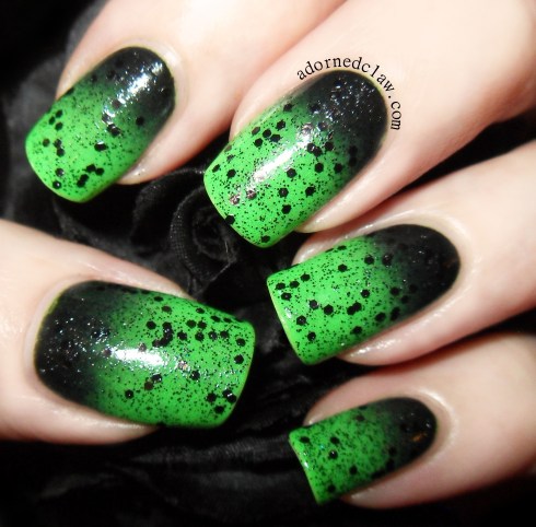 halloween green gradient