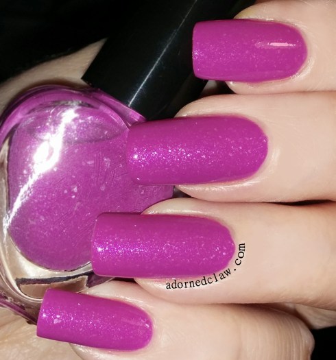 pink shimmer franken polish